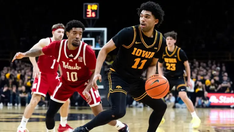 iowa vs nebraska basketball — US news