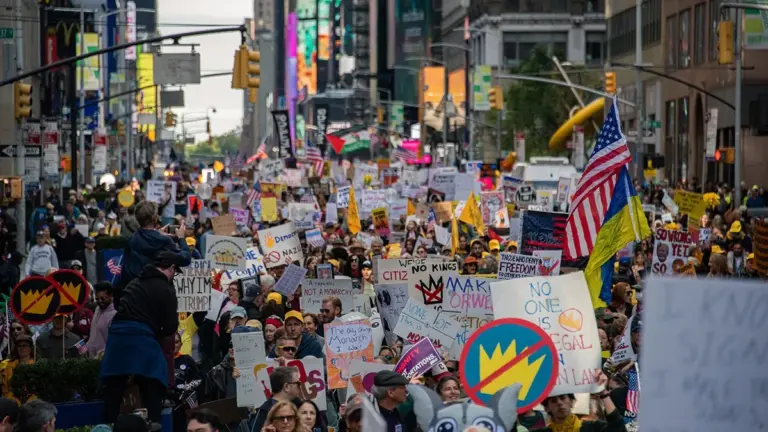 no kings protest nyc — US news