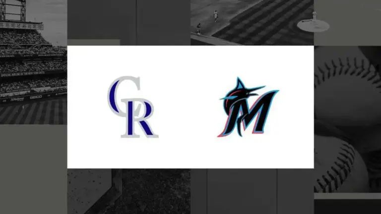 rockies vs marlins — US news