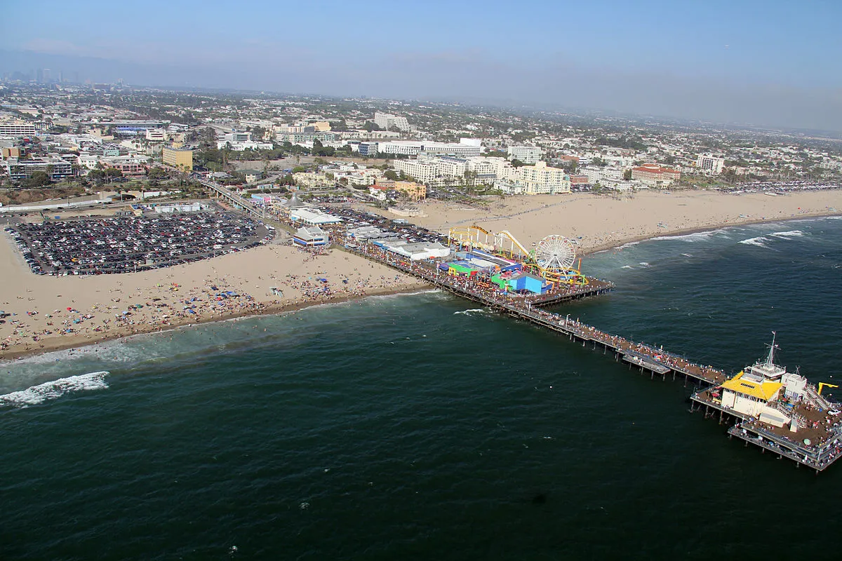 santa monica pier — US news