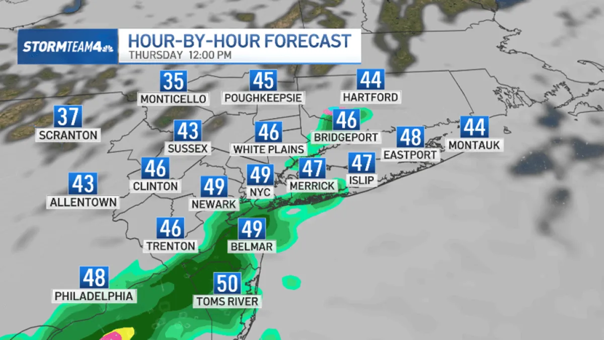 weather nyc — US news