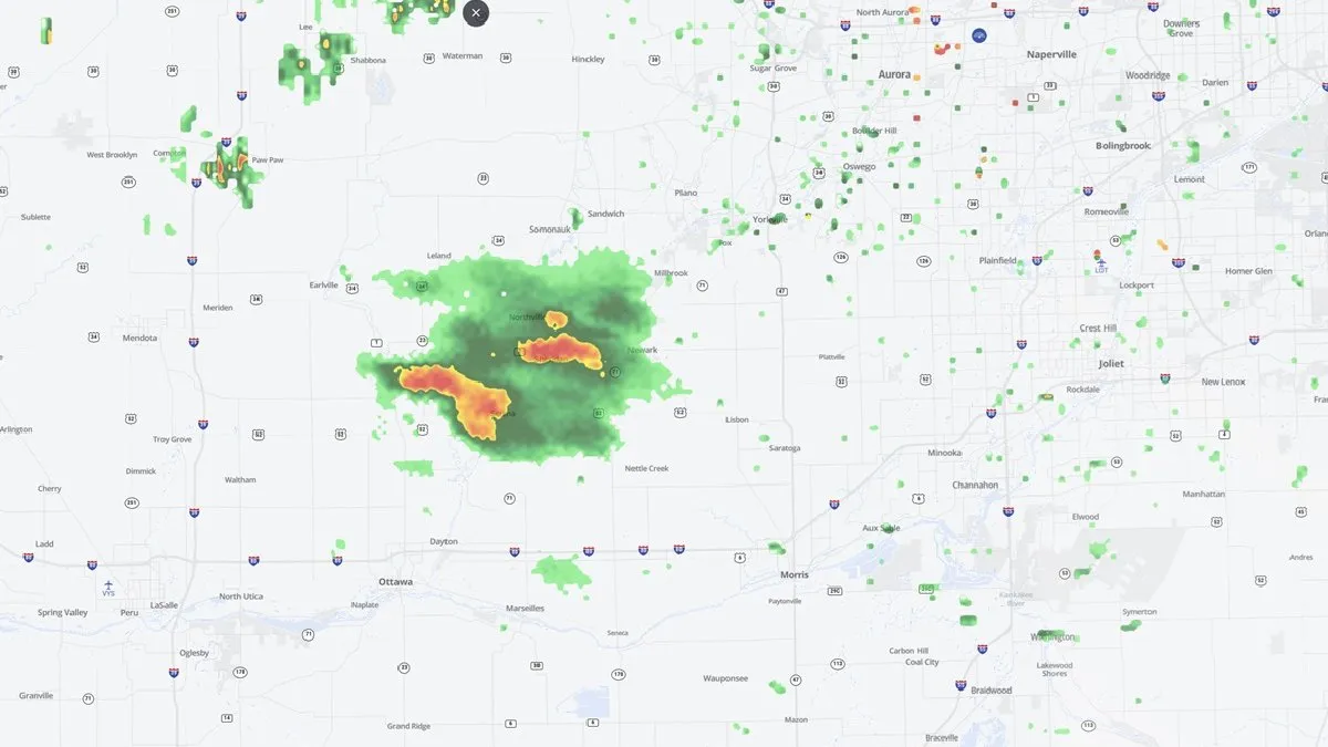 weather radar — US news