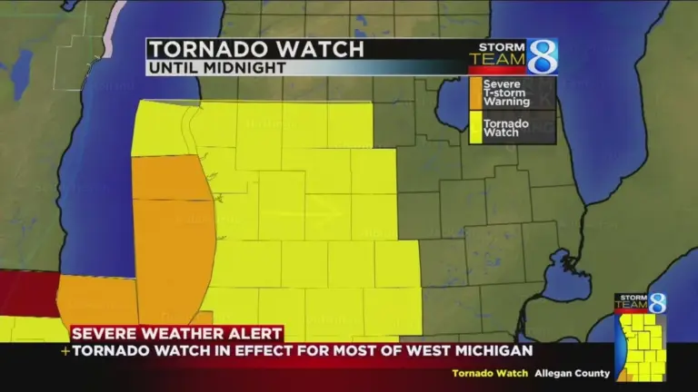 michigan tornado warning — US news