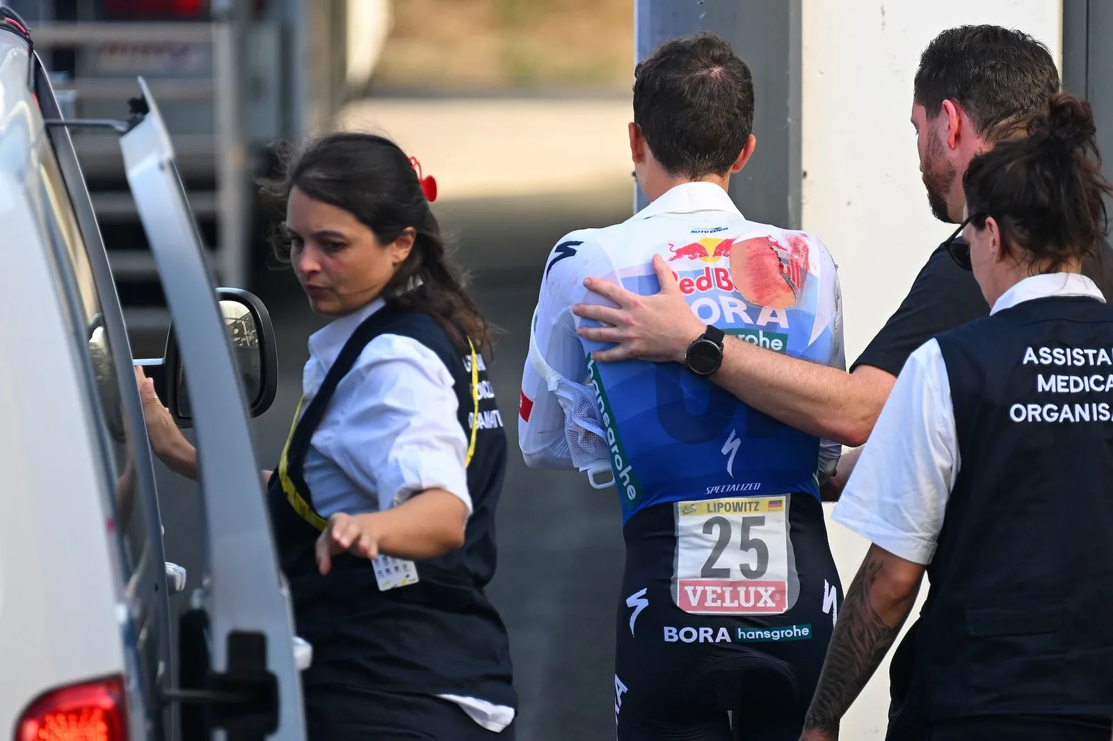 Evenepoel pips Pogacar again as Tour de France night-time doping test row deepens