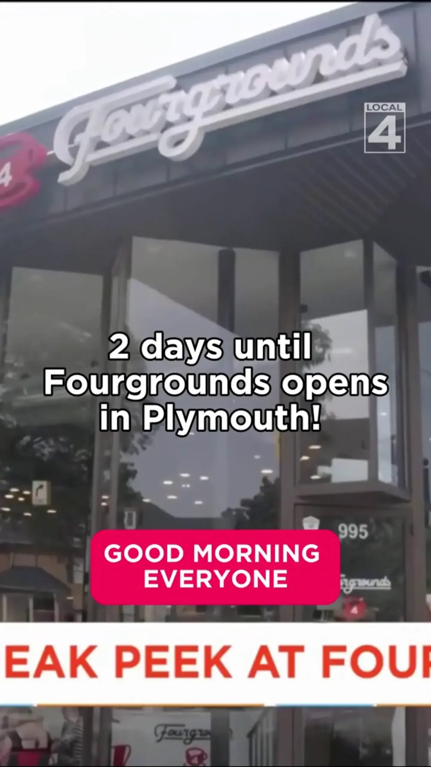 Two days until Fourgrounds in Plymouth opens!